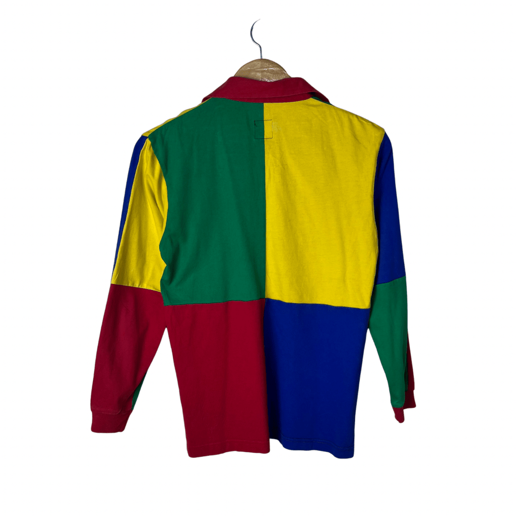 Cotton Traders Colorblock Sweatshirt Small - Funkify