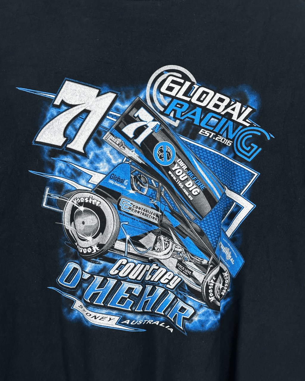 Courtney O’Hehir Global Racing Tee 3XL - Funkify