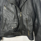 Cowhide Western Style Fringe Genuine Leather Jacket - Funkify
