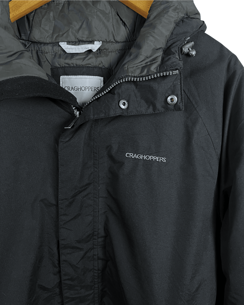 Craghoppers Insulated Waterproof Hooded Jacket - Medium - Funkify