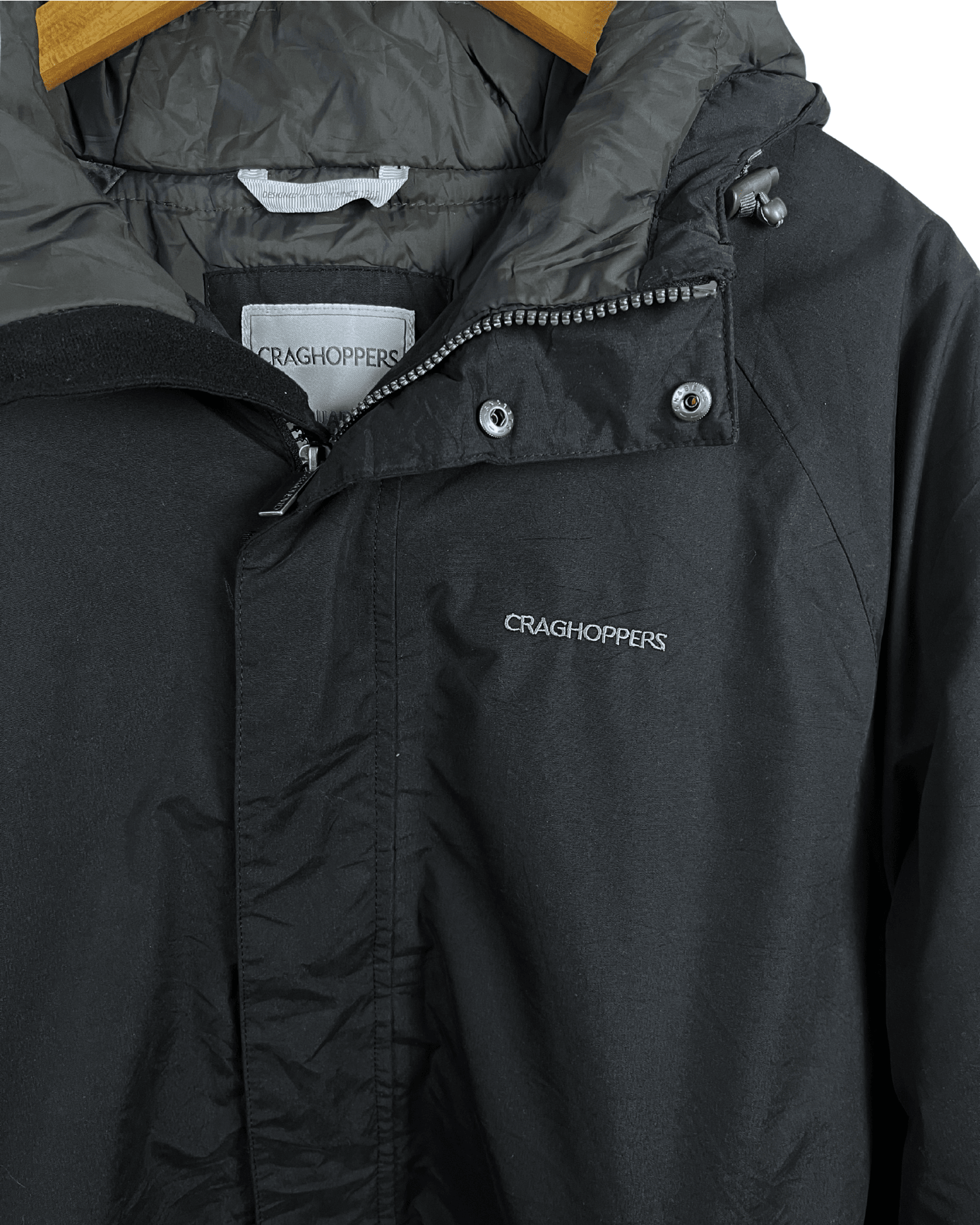 Craghoppers Insulated Waterproof Hooded Jacket - Medium - Funkify