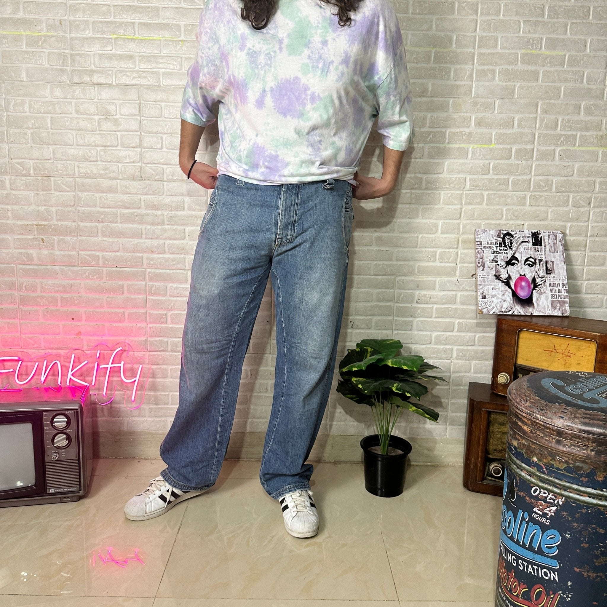 CRMJ Men's Denim Jeans - Funkify