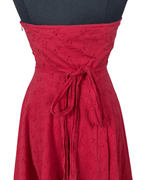 Crossroads Halter Neck Red Dress - Size 10 - Funkify