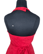 Crossroads Halter Neck Red Dress - Size 10 - Funkify
