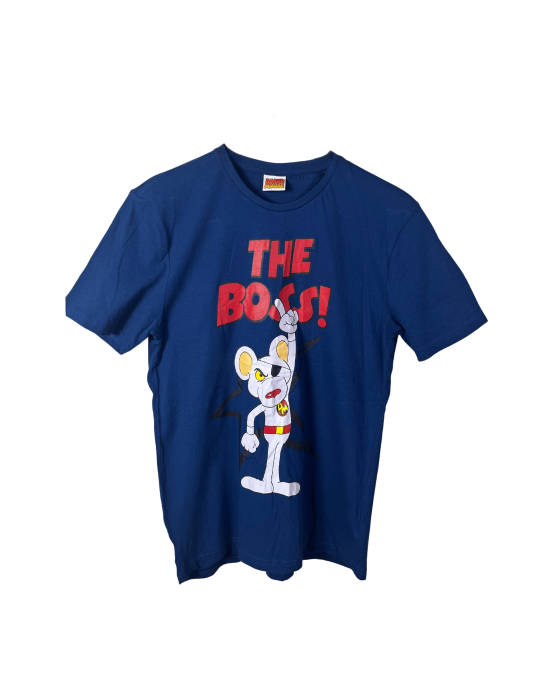 Danger Mouse Graphic T-shirt Small - Funkify