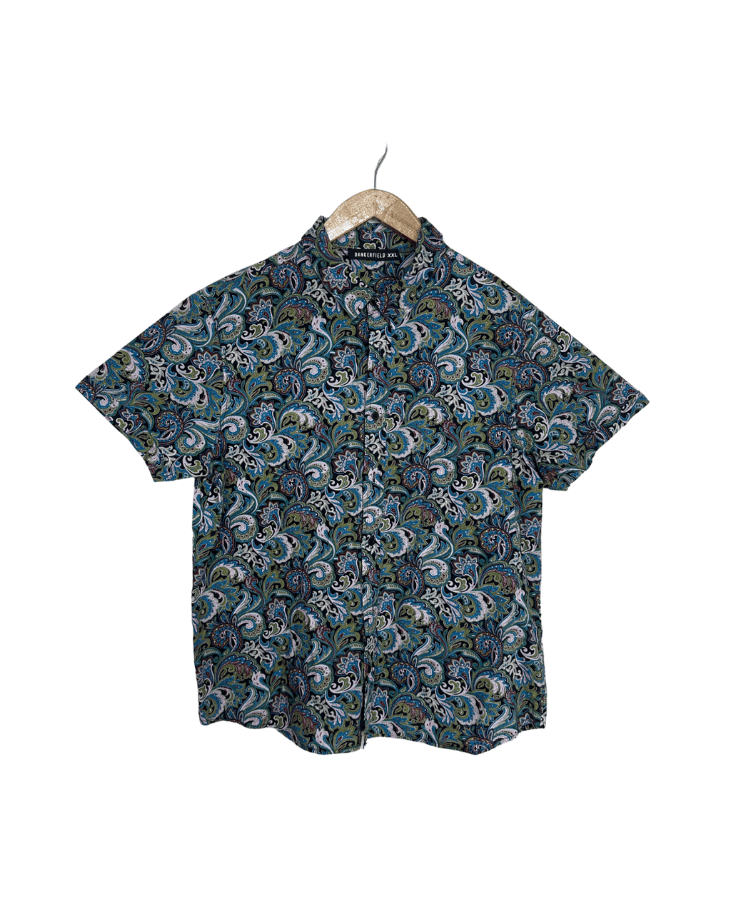 Dangerfield Paisley Shirt - 2XL - Funkify