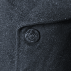 Dark Gray Diesel Women's Coat Medium - Funkify
