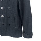 Dark Gray Diesel Women's Coat Medium - Funkify