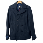 Dark Gray Diesel Women's Coat Medium - Funkify