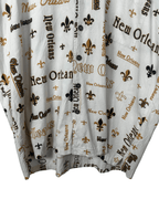 David Carey Letter Print Shirt - 2XL - Funkify