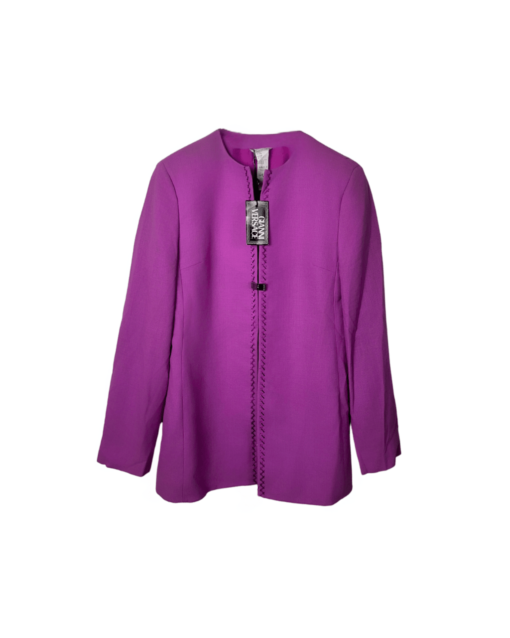 Deadstock Vintage 90s Gianni Versace Co - Ord Blazer & Skirt Wool Set - Funkify