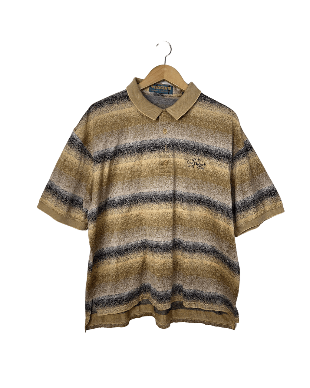 Descente Grayhawk Golf Club Polo Shirt XL - Funkify