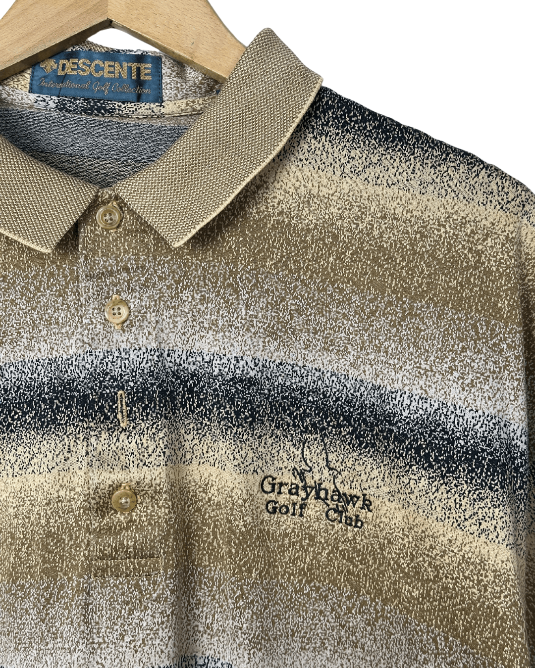 Descente Grayhawk Golf Club Polo Shirt XL - Funkify