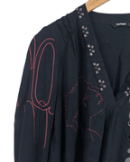 Desigual Long Sleeve Blouse - Small - Funkify