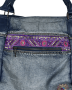 Desigual Mc Bee Ethnic Deluxe Denim Handbag - Funkify