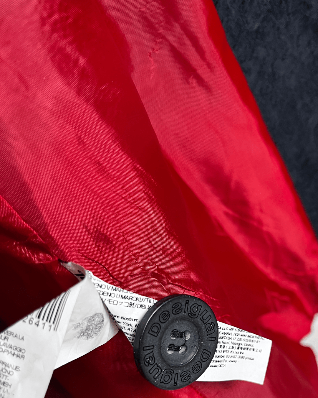 Desigual Women's Floral Pattern Coat - EU 36 - Funkify