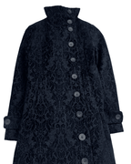 Desigual Women's Floral Pattern Coat - EU 36 - Funkify