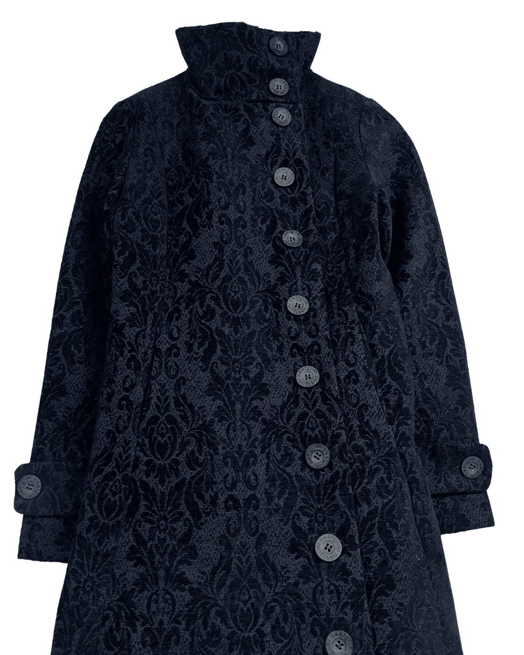 Desigual Women's Floral Pattern Coat - EU 36 - Funkify