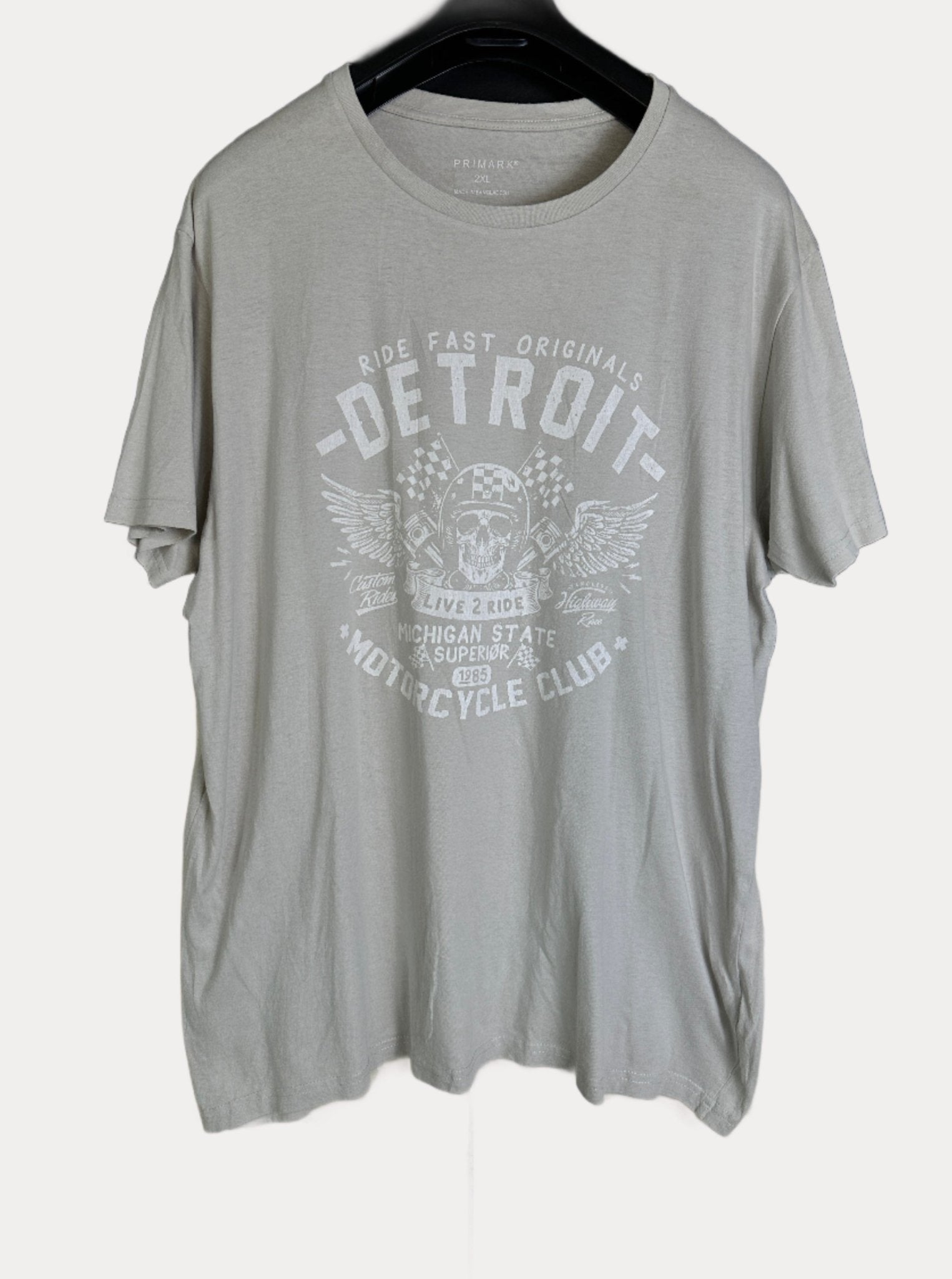Detroit Motorcycle Club Tee 2XL - Funkify