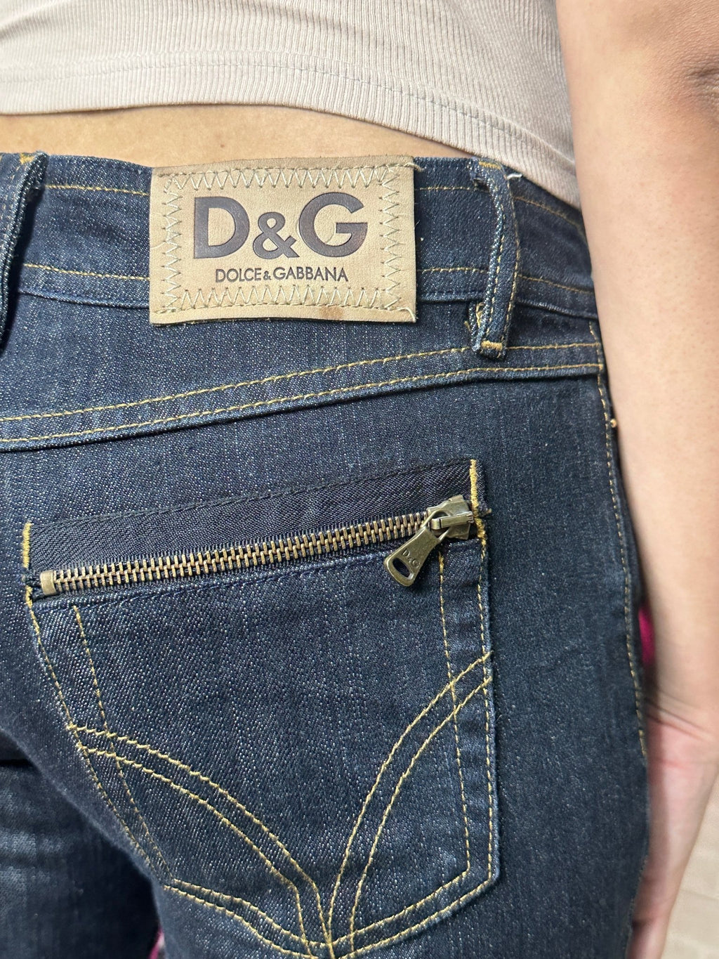 D&G Y2K 'Wonder' Very Tight Low-rise Women's Jeans - Funkify