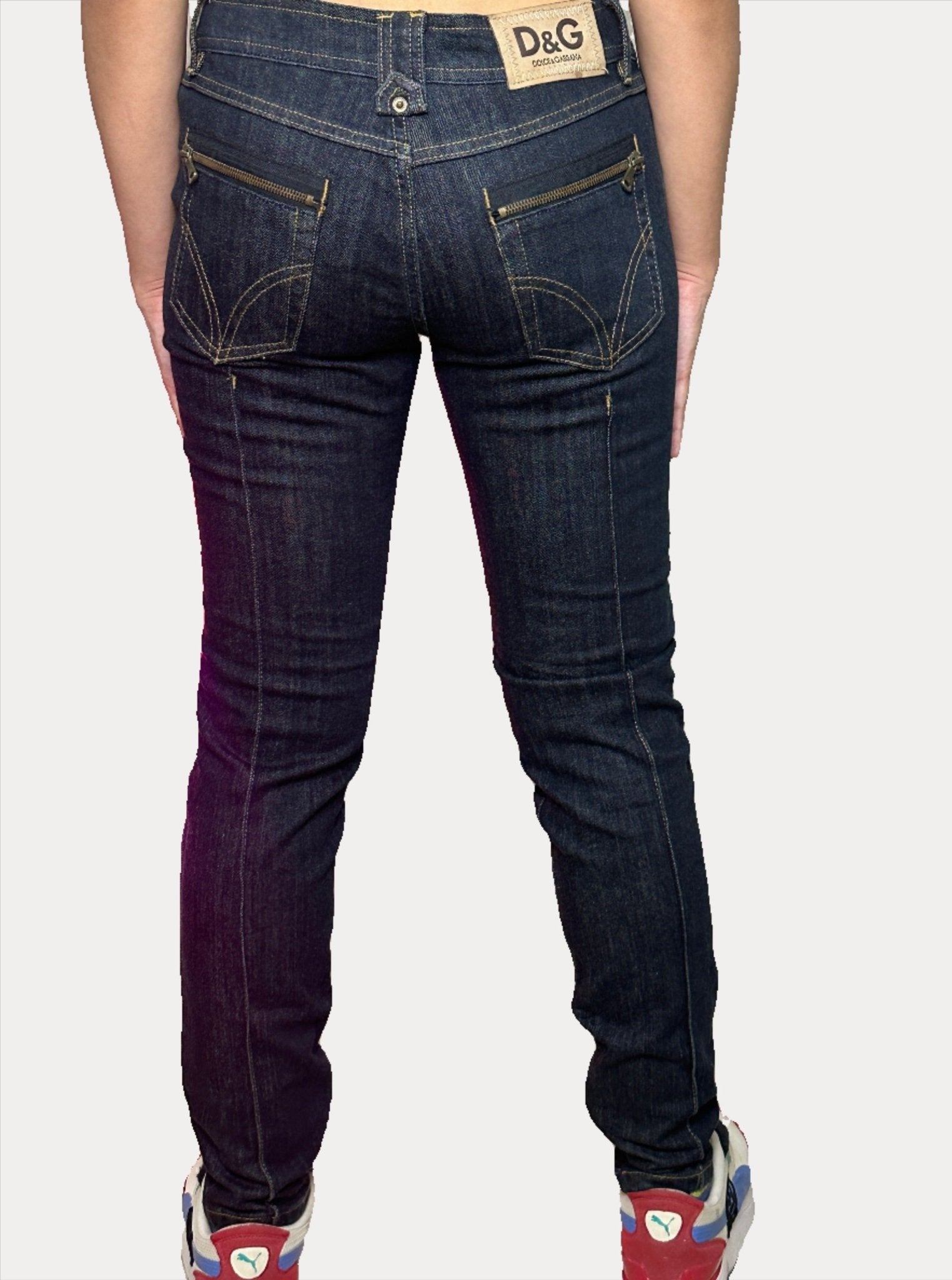 D&G Y2K 'Wonder' Very Tight Low-rise Women's Jeans - Funkify