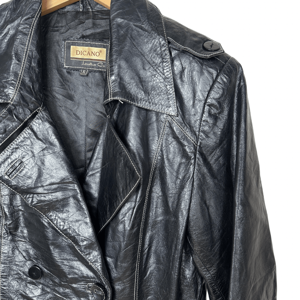 Dicano Genuine Leather Women's Jacket Small - Funkify