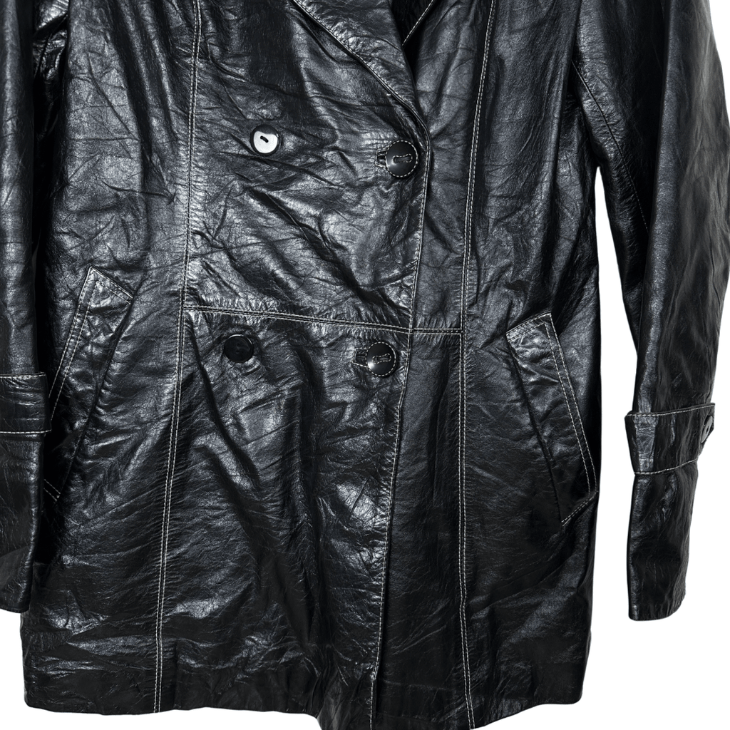 Dicano Genuine Leather Women's Jacket Small - Funkify