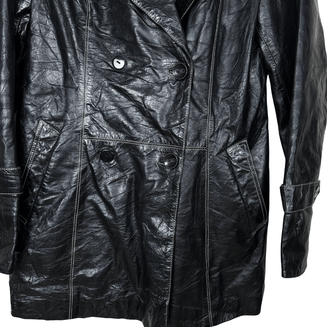 Dicano Genuine Leather Women's Jacket Small - Funkify