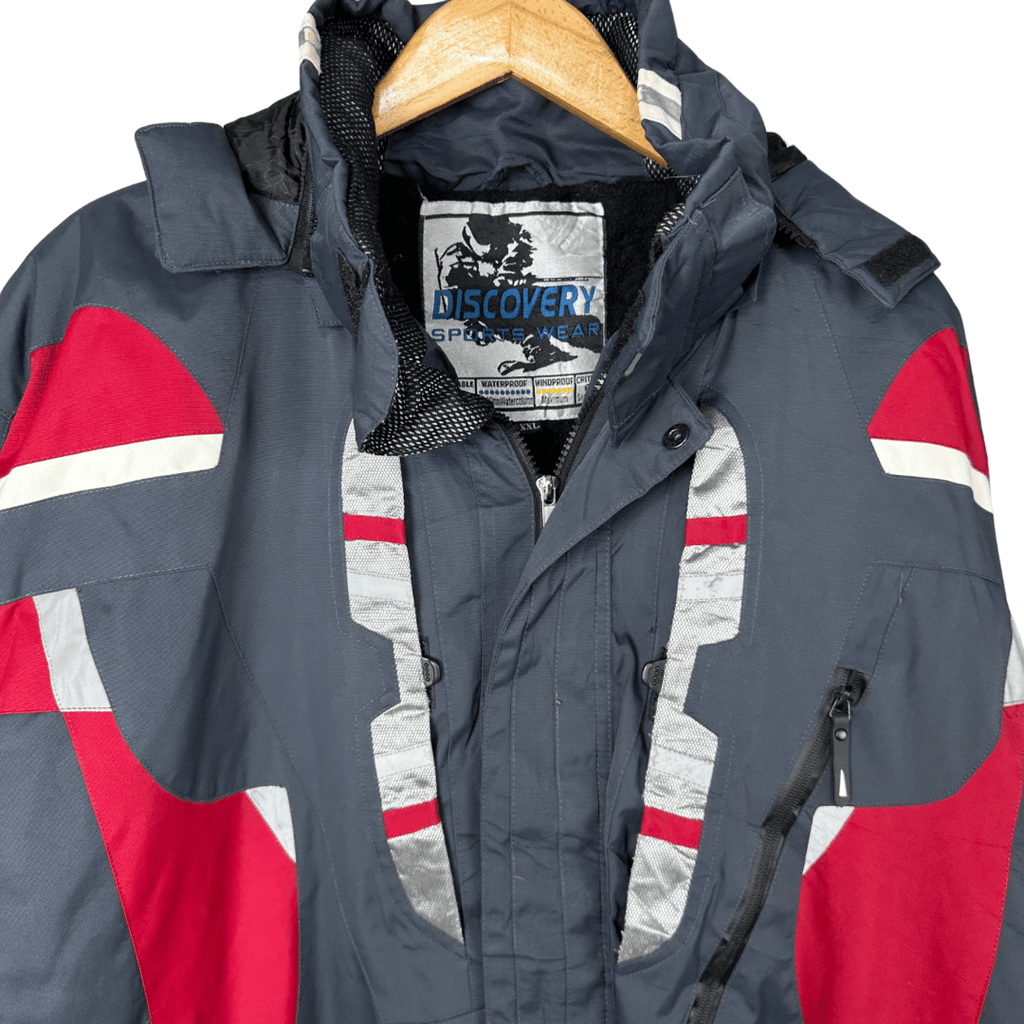 Discovery Heavy Duty Waterproof Jacket 2XL with Removable Hood - Funkify