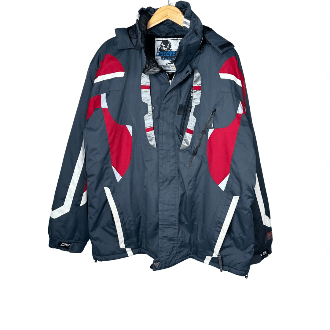 Discovery Heavy Duty Waterproof Jacket 2XL with Removable Hood - Funkify