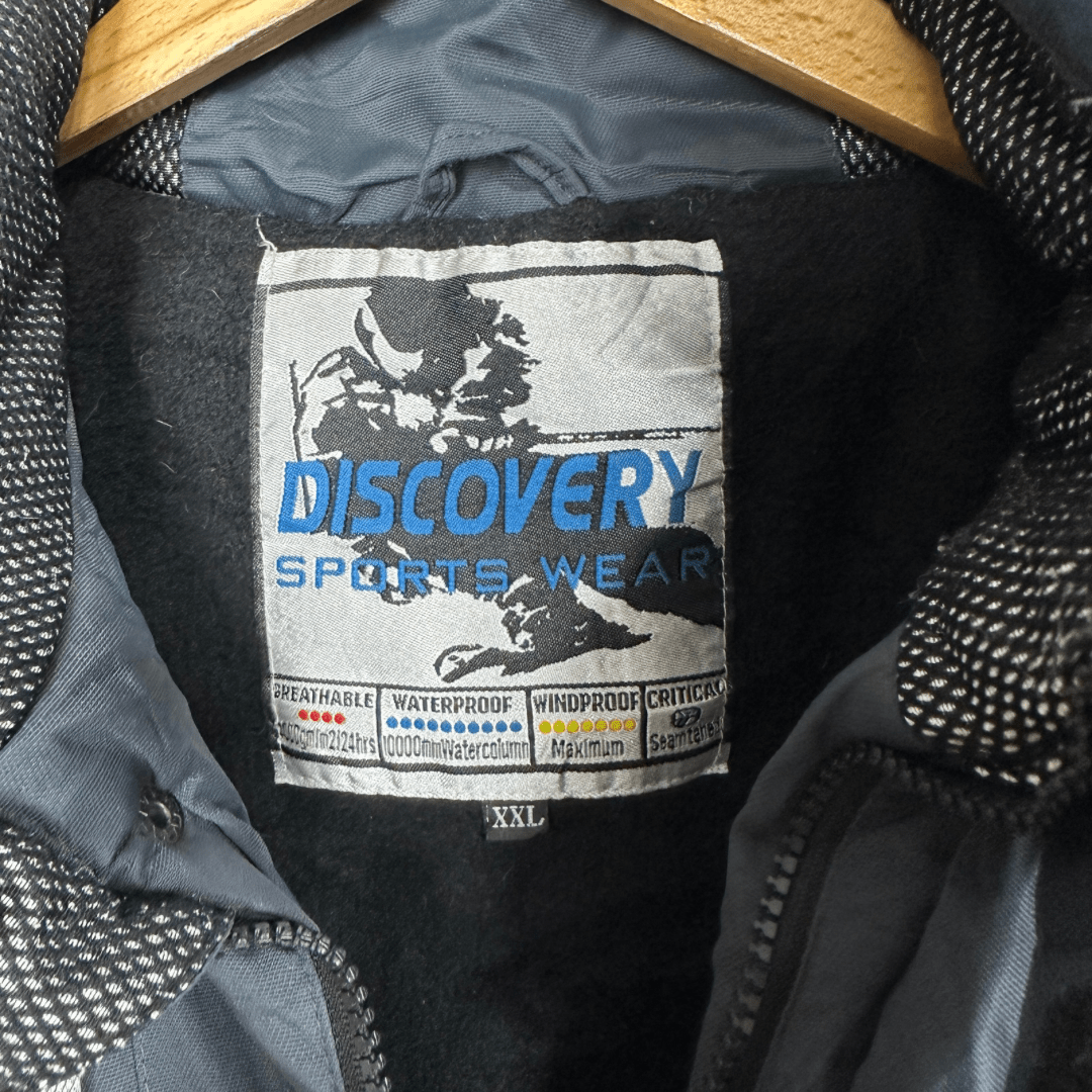 Discovery Heavy Duty Waterproof Jacket 2XL with Removable Hood - Funkify