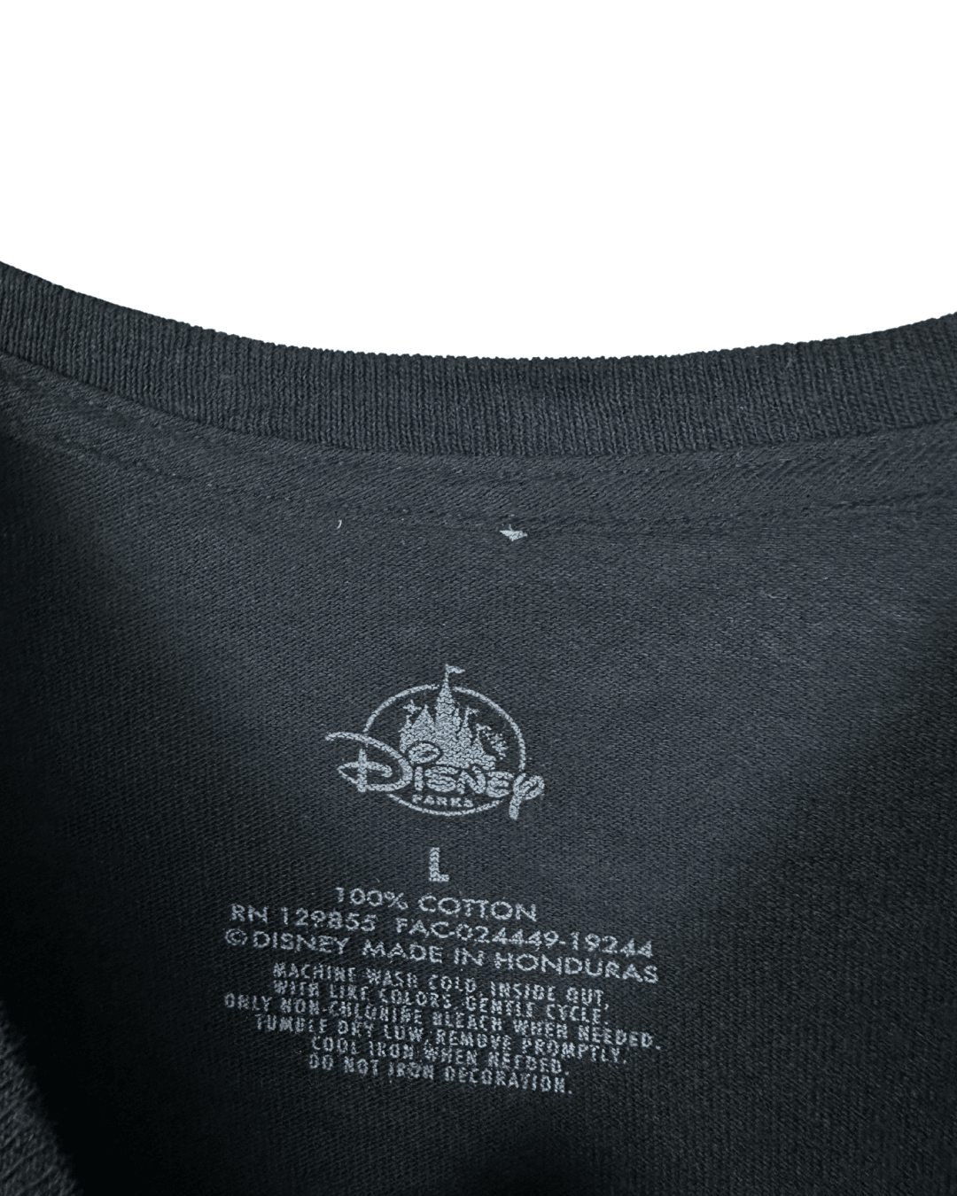 Disney Land Paris Holographic T-Shirt Large - Funkify
