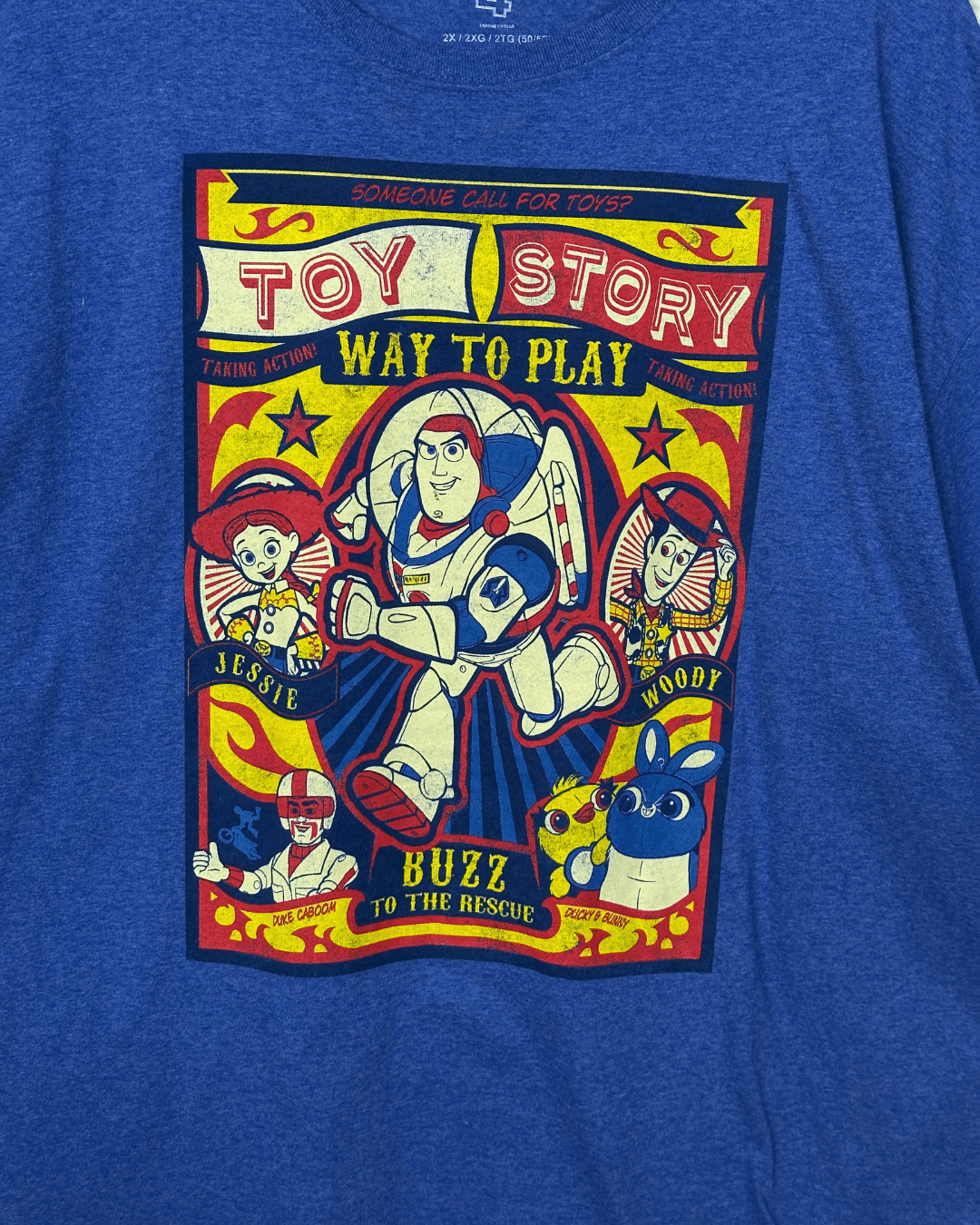 Disney Pixar Toy Story 4 Graphic T-Shirt 2XL - Funkify