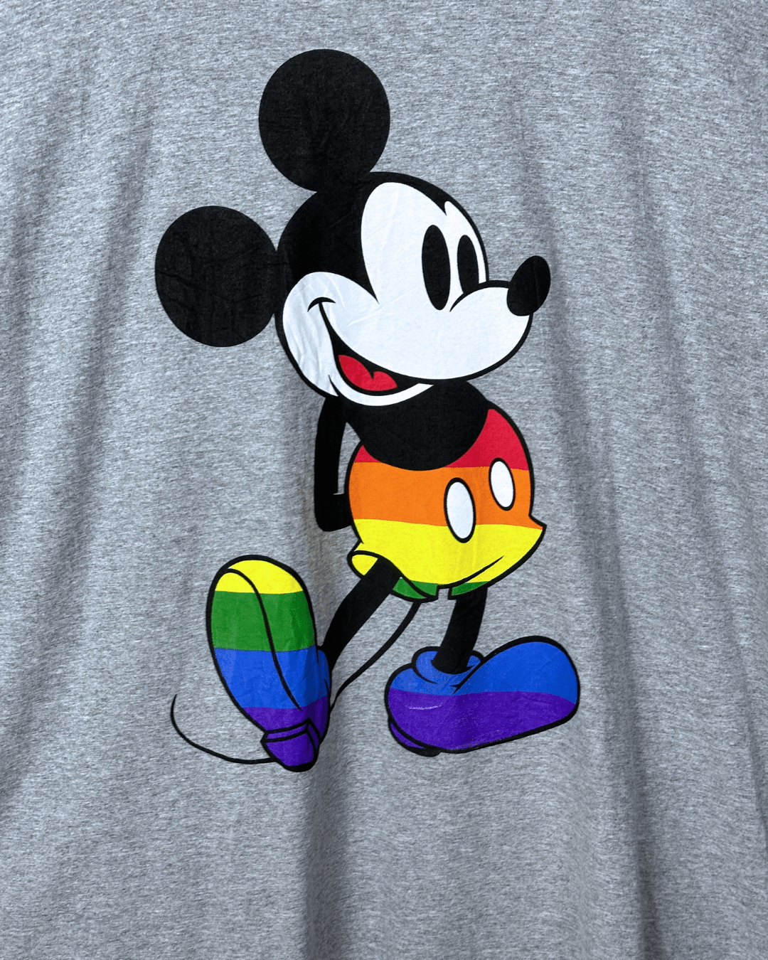 Disney Pride Mickey Mouse Graphic T-shirt 2XL - Funkify