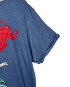 Disney The Little Mermaid Graphic Oversized T-shirt XL - Funkify