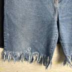 Distressed Hem Jorts 2XL - Funkify
