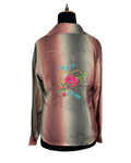 DIYUSI Women's Fitted Shirt with Back Embroidery - Funkify
