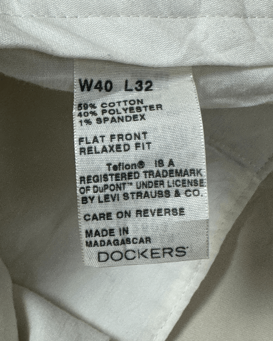 Dockers Men's Pants W40 L32 - Funkify