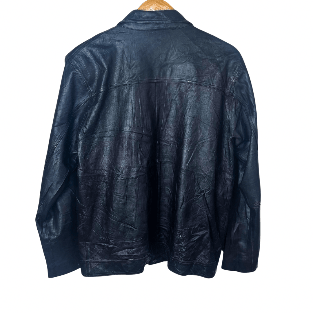 Dormeuil England Leather Jacket Large - Funkify