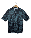 Dragon Pattern Shirt Medium - Funkify