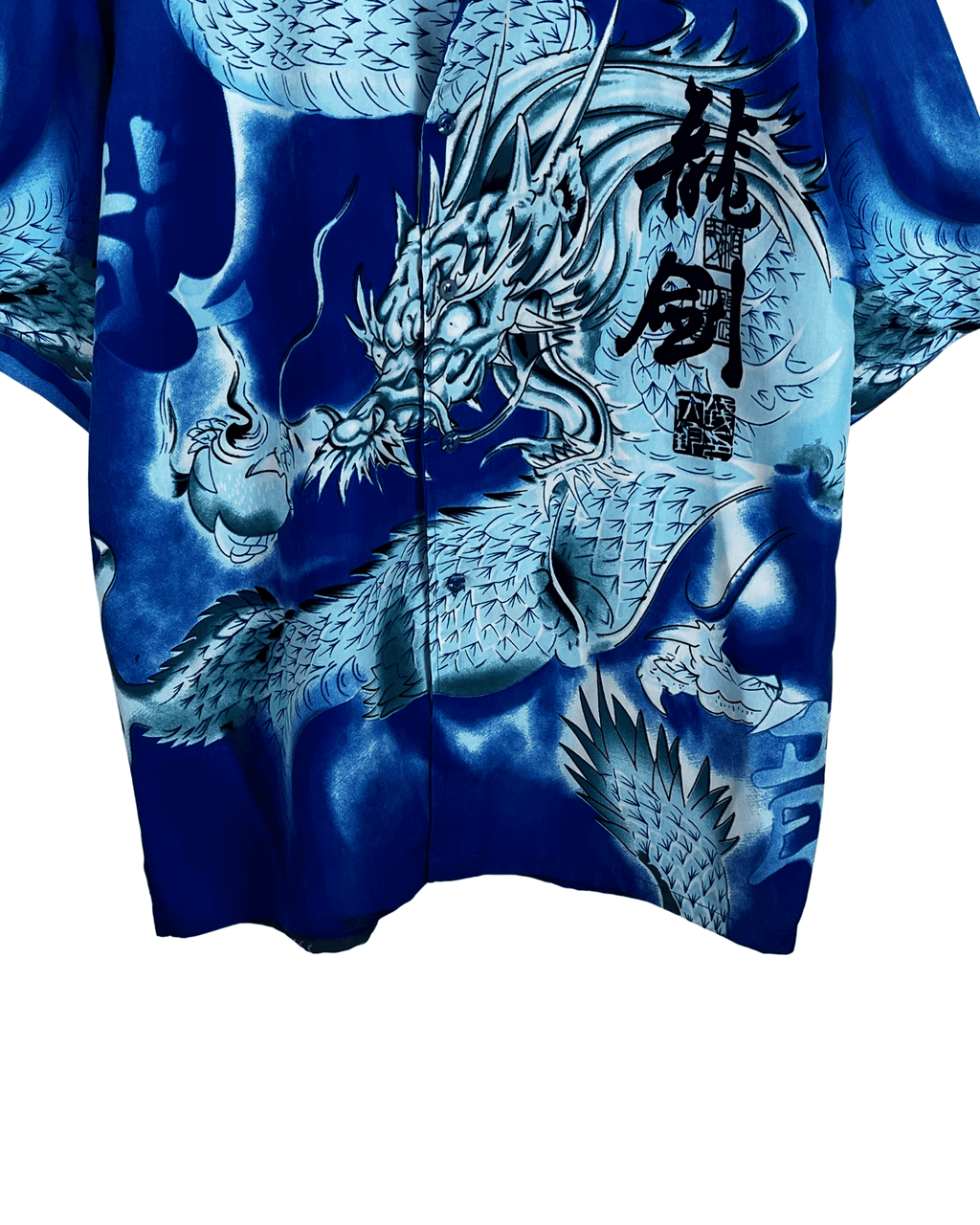 Dragon Print Shirt XL - Funkify