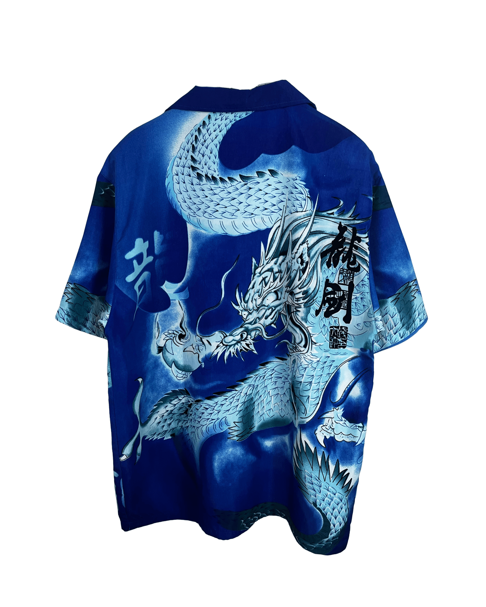Dragon Print Shirt XL - Funkify