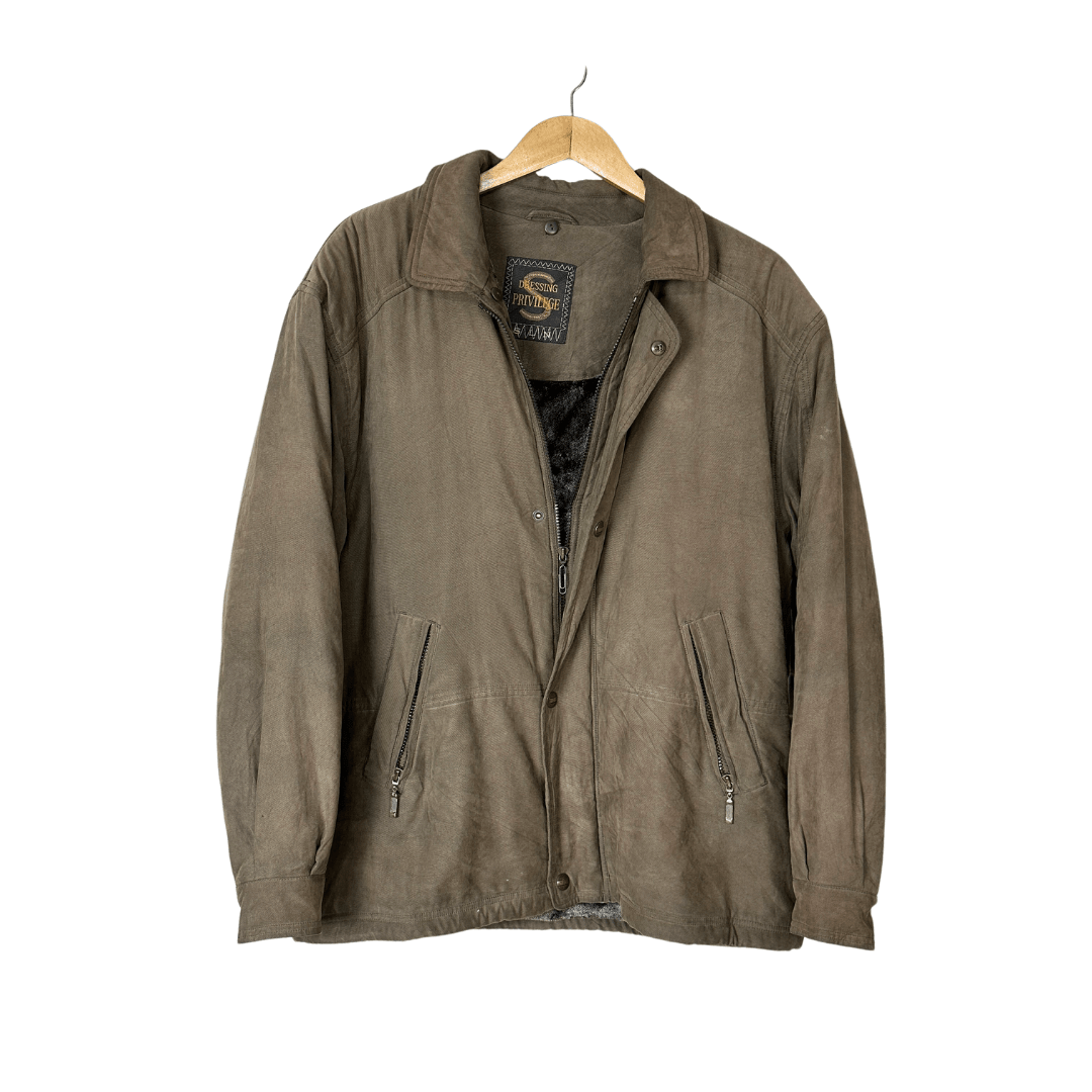 Dressing Privilege Fur-lined Jacket 2XL - Funkify
