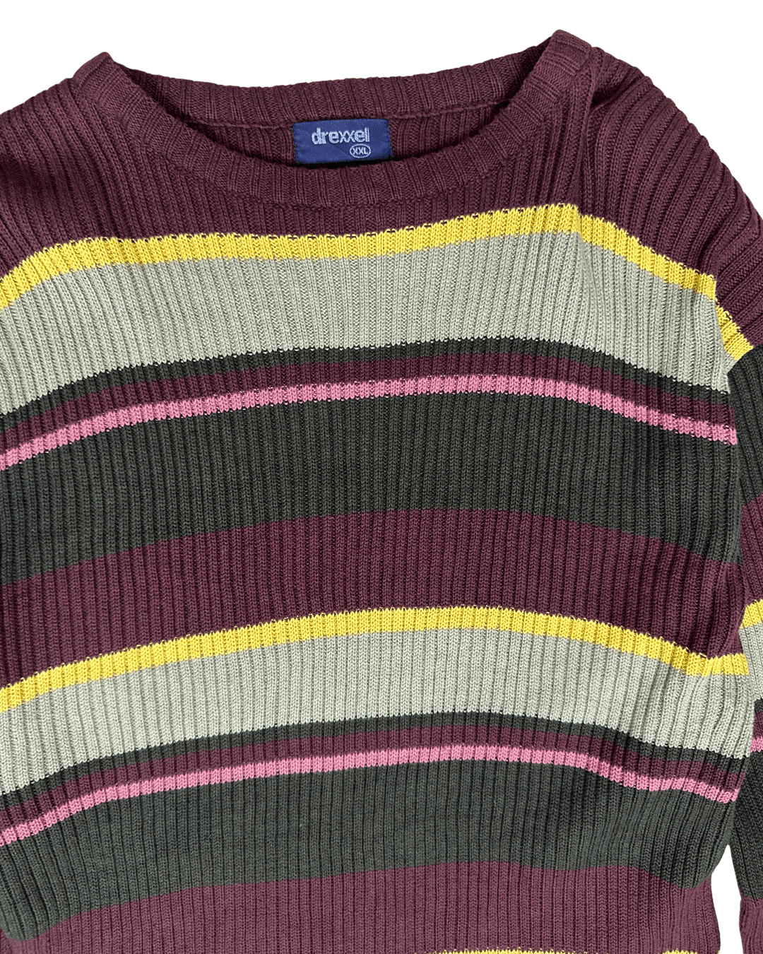 Drexxel Striped Sweater 2XL - Funkify