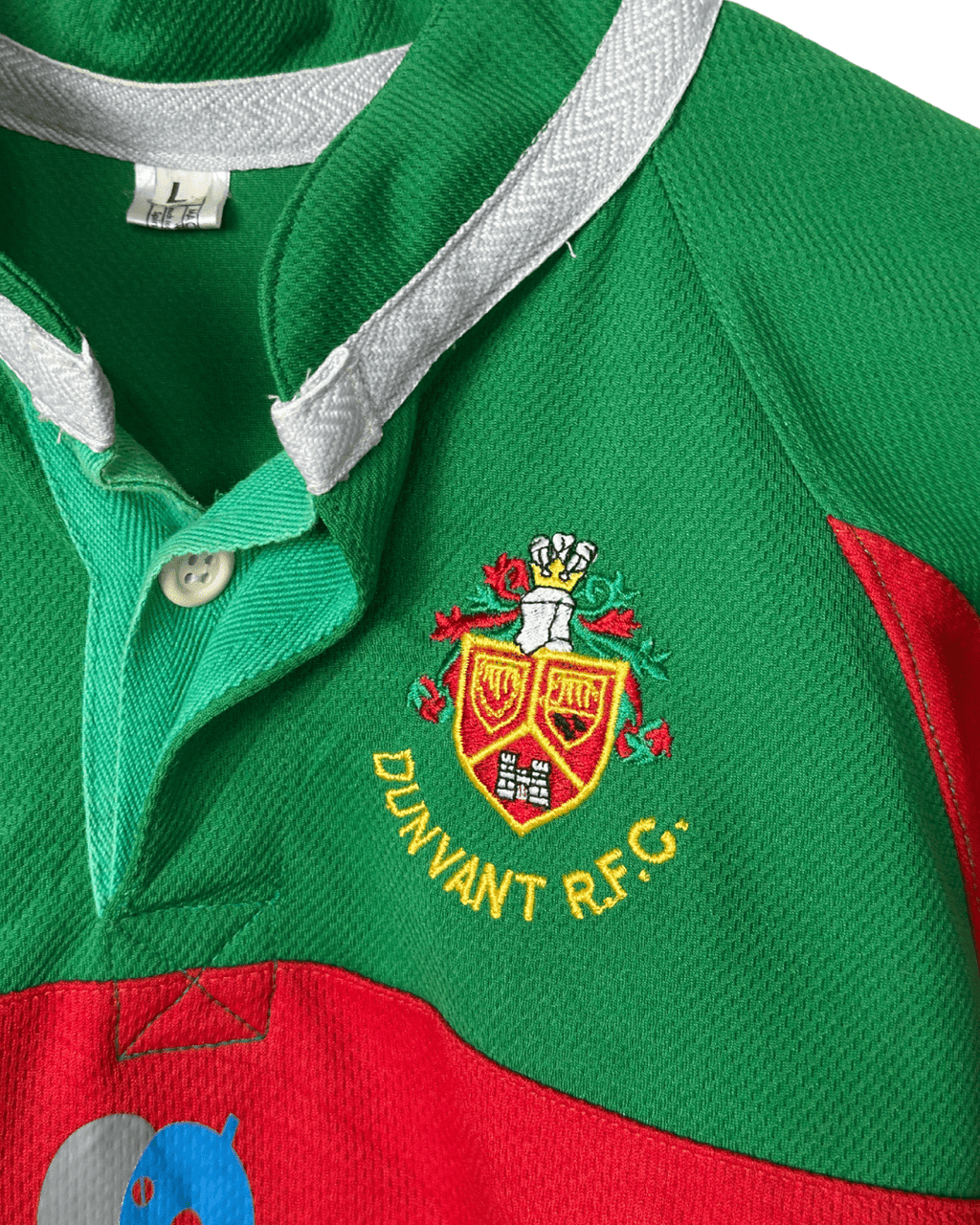 Dunvant RFC Rugby Shirt – GripIt Sponsor – Large - Funkify