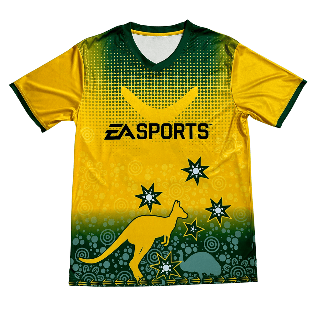 EA Sports V-Neck Tee Large - Funkify