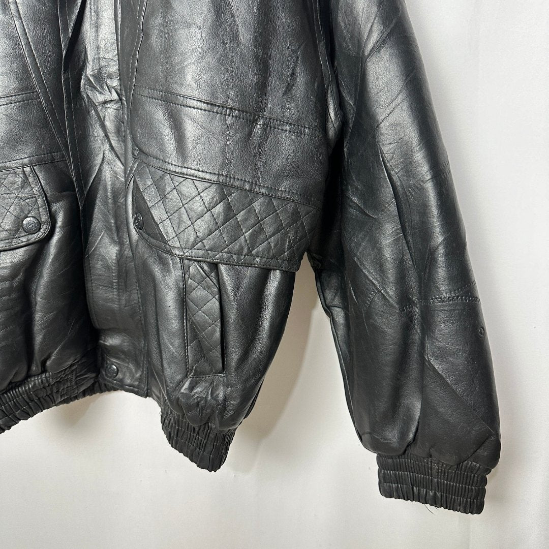 Earth Haggard Genuine Leather Jacket medium - Funkify