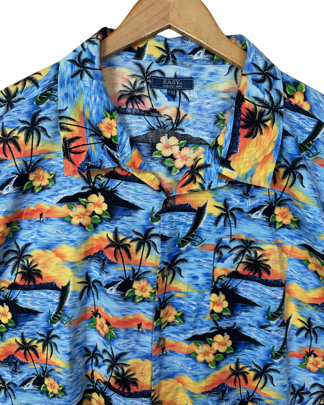 Easy Hawaiian Shirt - 2XL - Funkify