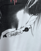 Edgy Art Print T-Shirt Small - Funkify