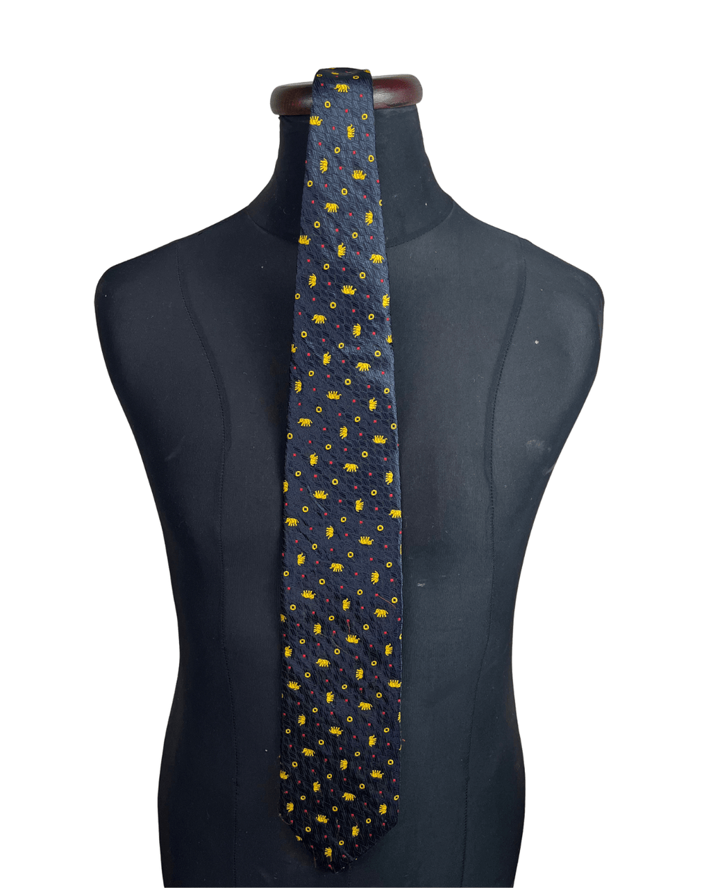 Elephant Land necktie, 9.5 cm